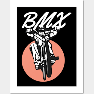 BMX, GIFT FOR WHO LOVES BICYCLES Posters and Art